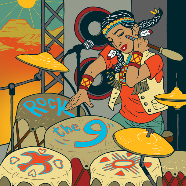 Native rock n' roll in New Mexico